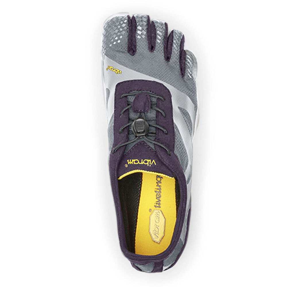 Tenis Deportivos Mujer Grises/Morados - FiveFingers Kso Evo - WIQKUG-398